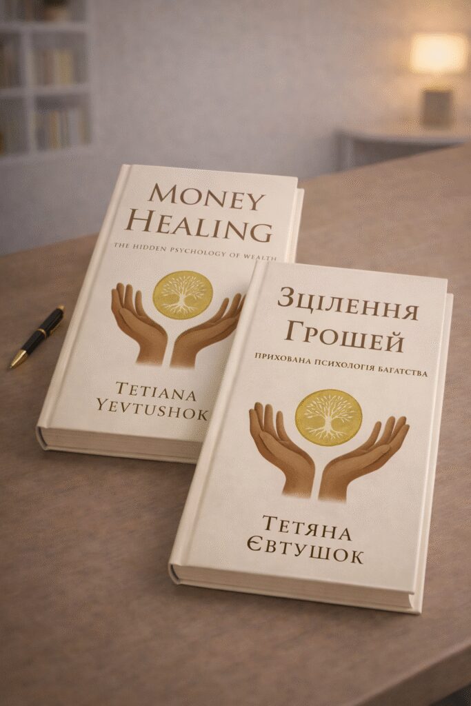 Tetiana Yevtushok Book “Money Healing: The Hidden Psychology of Wealth”